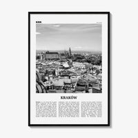 Krakow Print Black and White, Krakow Wall Art, Krakow Poster, Krakow Photo, Krakow Wall Decor, Kraków, Poland, Cracow, Polska, Europe