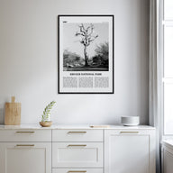 Kruger National Park Travel B&W Poster