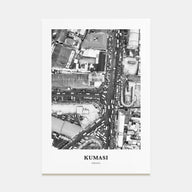 Kumasi Portrait B&W Poster