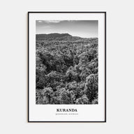 Kuranda Portrait B&W Poster