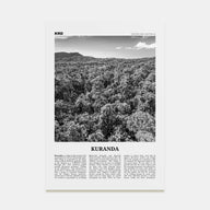 Kuranda Travel B&W Poster