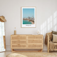 Kuwait City Portrait Color Poster