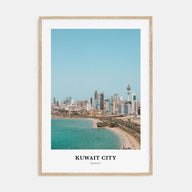 Kuwait City Portrait Color Poster