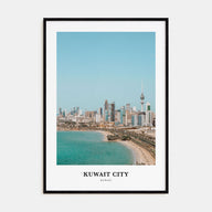 Kuwait City Portrait Color Poster