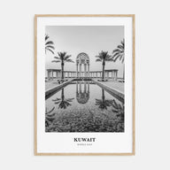 Kuwait Portrait B&W Poster