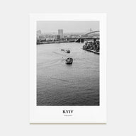 Kyiv Portrait B&W No 1 Poster