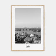 Kyiv Portrait B&W No 2 Poster