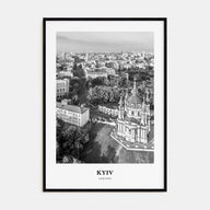 Kyiv Portrait B&W No 3 Poster
