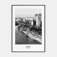 Kyiv Portrait B&W No 4 Poster