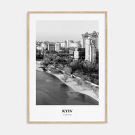 Kyiv Portrait B&W No 4 Poster