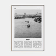 Kyiv Travel B&W No 2 Poster