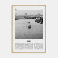 Kyiv Travel B&W No 2 Poster