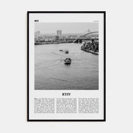 Kyiv Travel B&W No 2 Poster