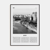 Kyiv Travel B&W No 4 Poster
