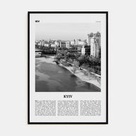 Kyiv Travel B&W No 4 Poster