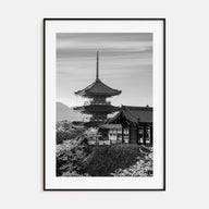 Kyoto Photo B&W Poster