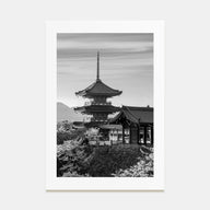 Kyoto Photo B&W Poster
