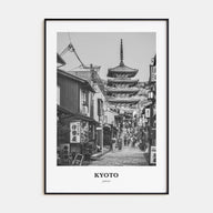 Kyoto Portrait B&W No 2 Poster