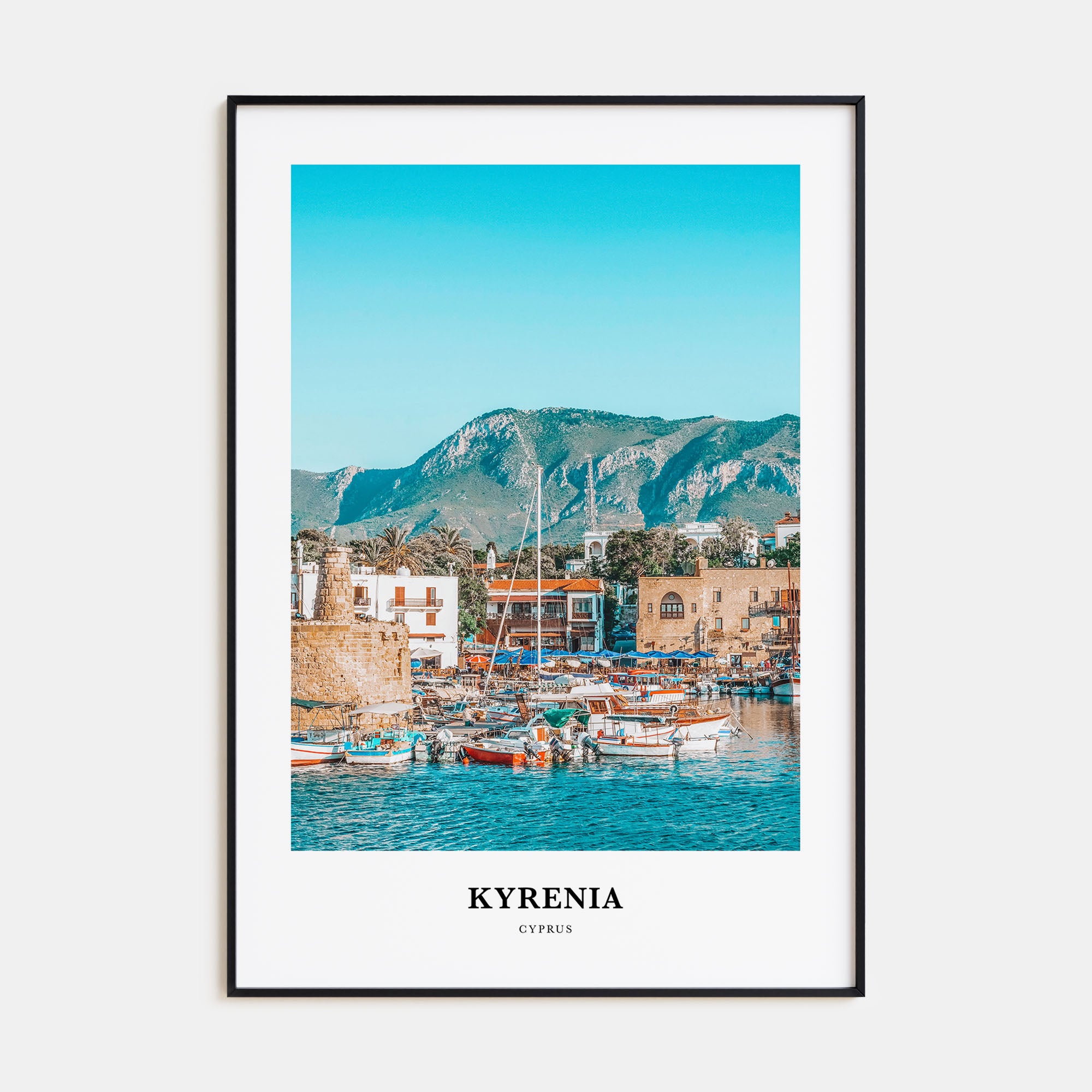 Kyrenia Portrait Color No 1 Poster