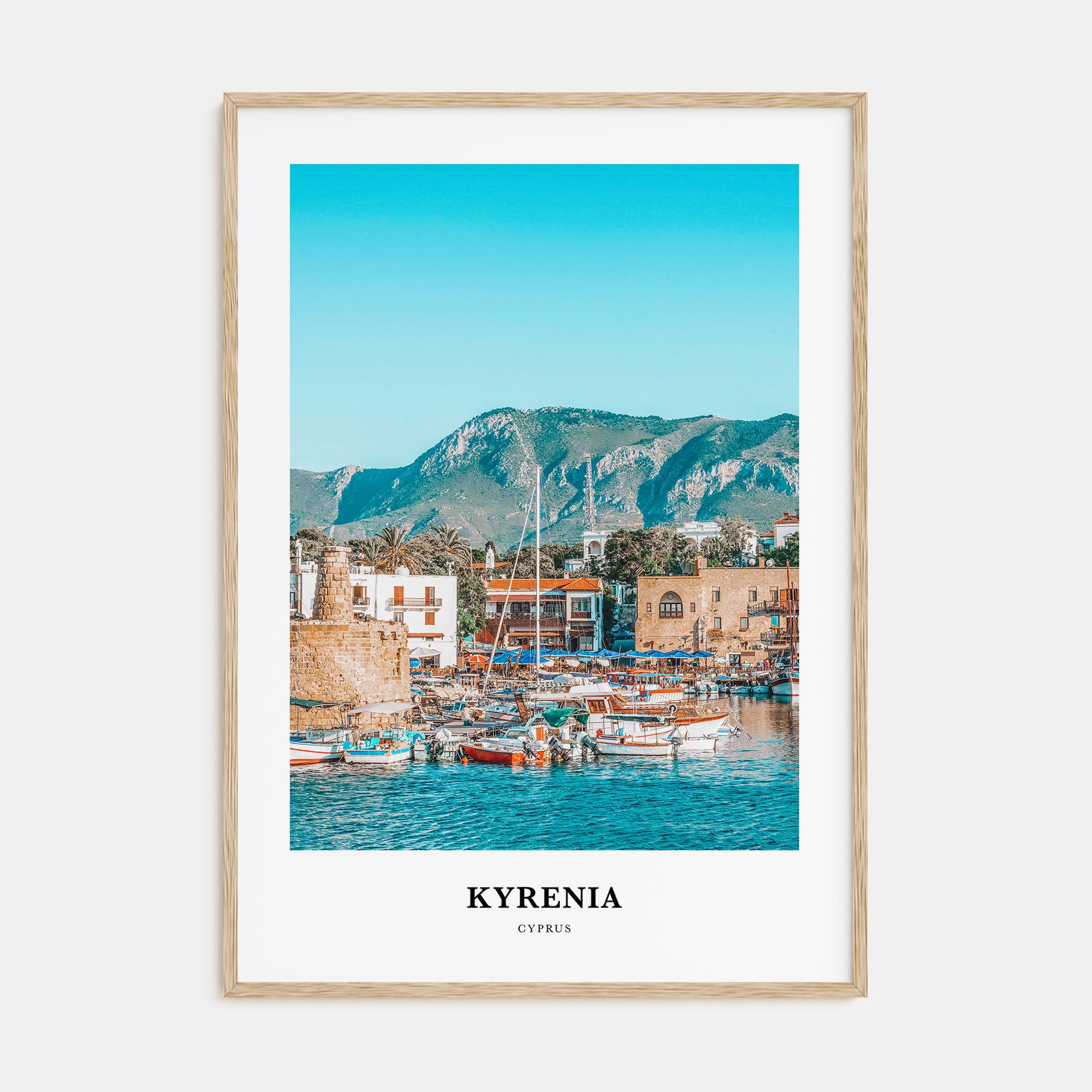 Kyrenia Portrait Color No 1 Poster
