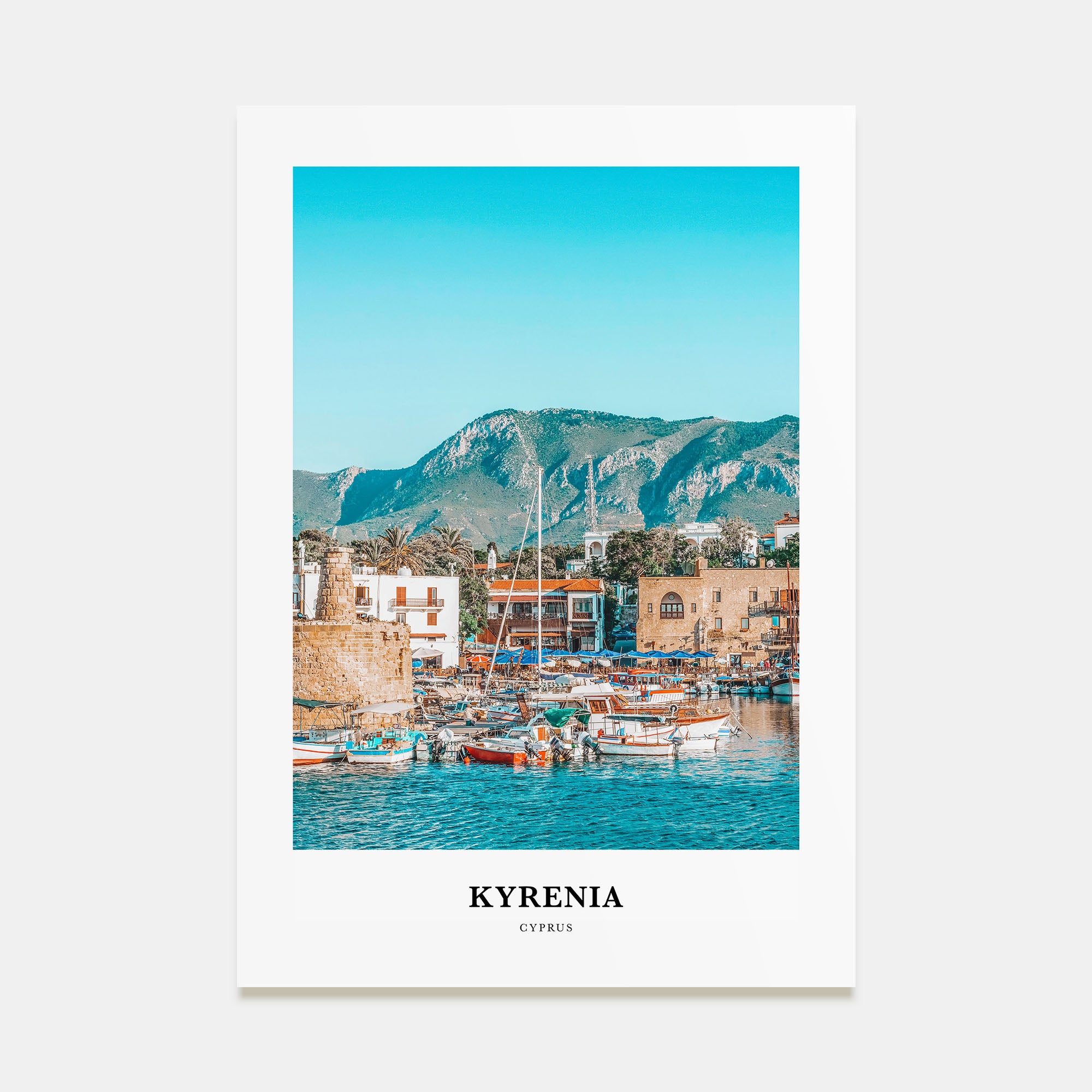 Kyrenia Portrait Color No 1 Poster