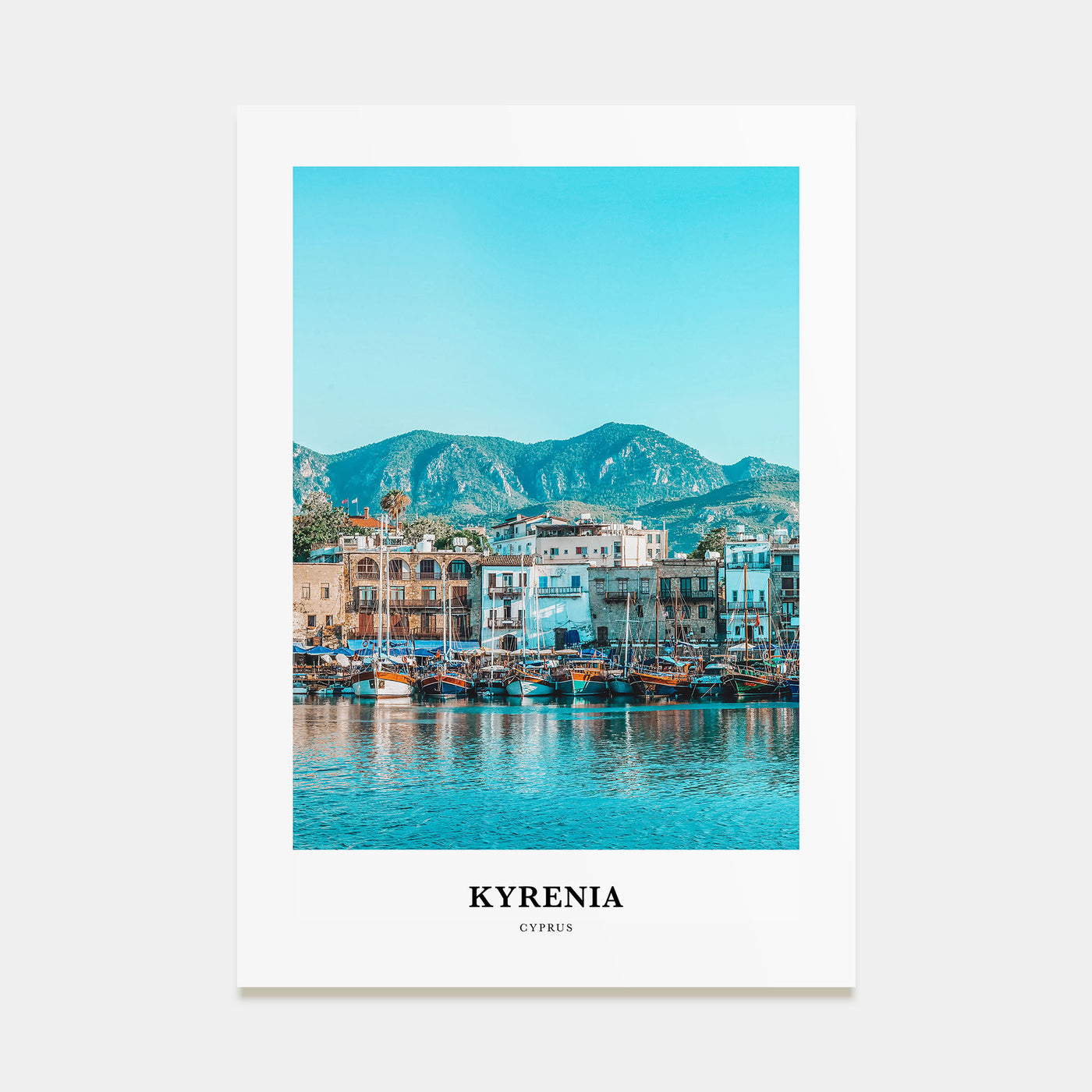 Kyrenia Portrait Color No 2 Poster