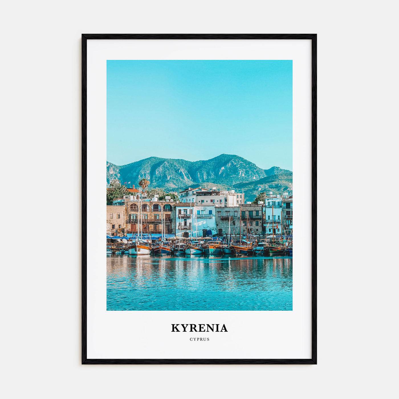 Kyrenia Portrait Color No 2 Poster