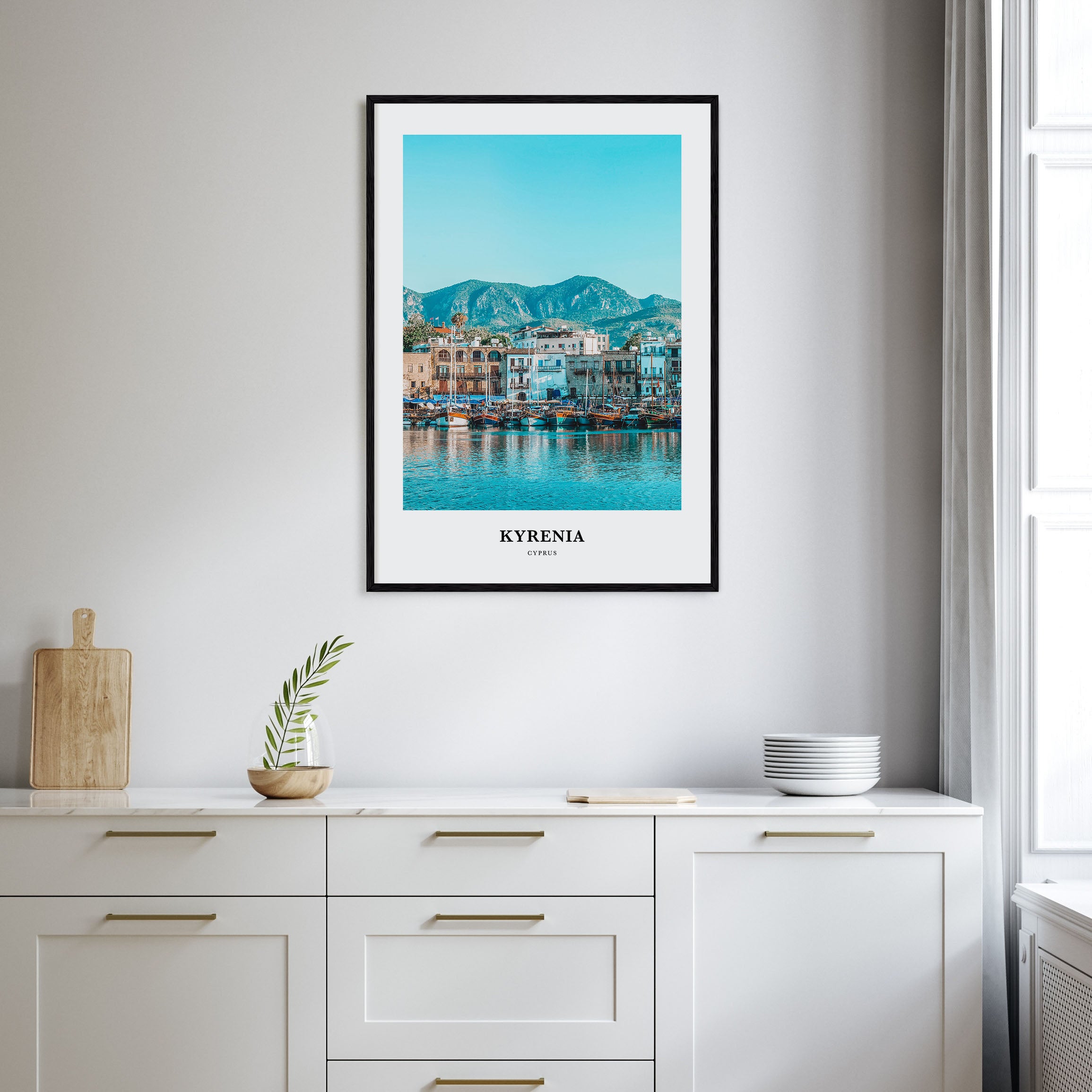 Kyrenia Portrait Color No 2 Poster