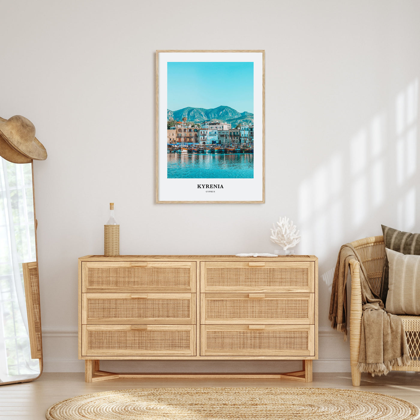 Kyrenia Portrait Color No 2 Poster