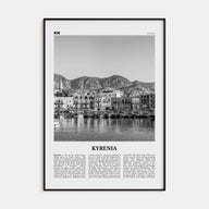 Kyrenia Travel B&W Poster