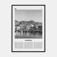 Kyrenia Travel B&W Poster