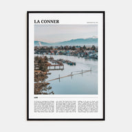 La Conner Travel Color Poster