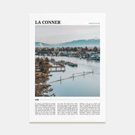 La Conner Travel Color Poster
