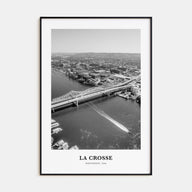 La Crosse Portrait B&W Poster