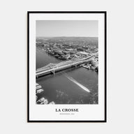 La Crosse Portrait B&W Poster