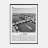 La Crosse Travel B&W Poster