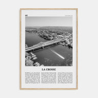 La Crosse Travel B&W Poster