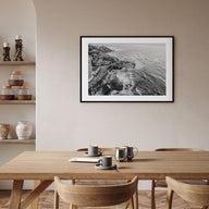 La Jolla Landscape B&W Poster