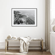 La Jolla Landscape B&W Poster