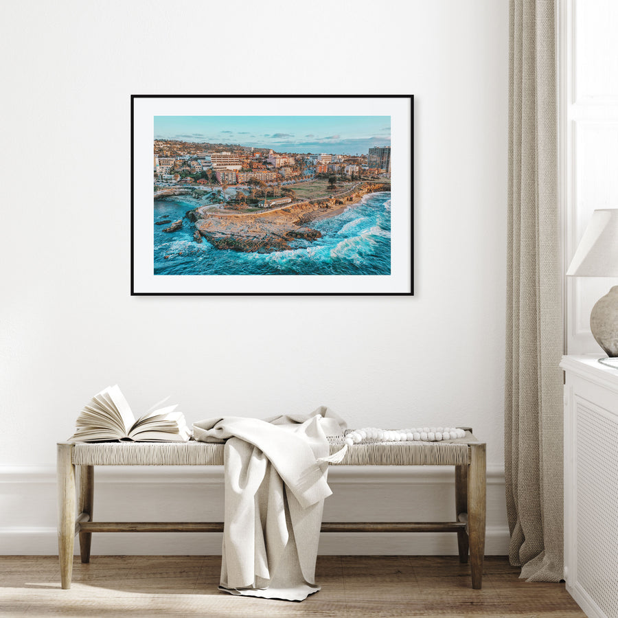 La Jolla Landscape Color Poster