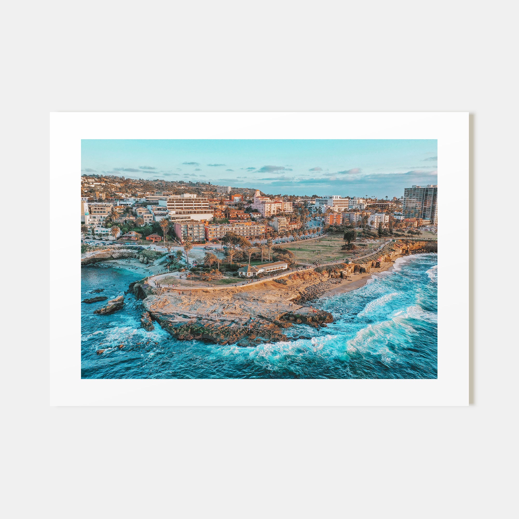 La Jolla Landscape Color Poster