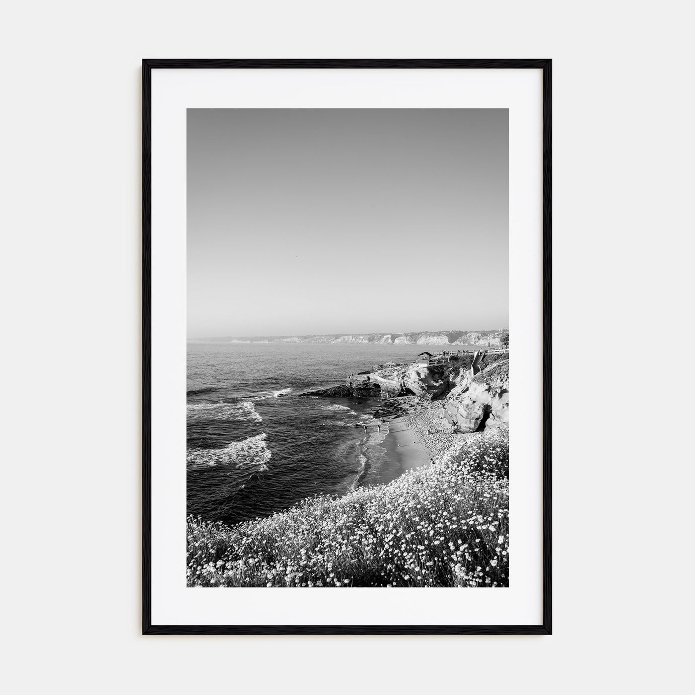 La Jolla Photo B&W No 2 Poster
