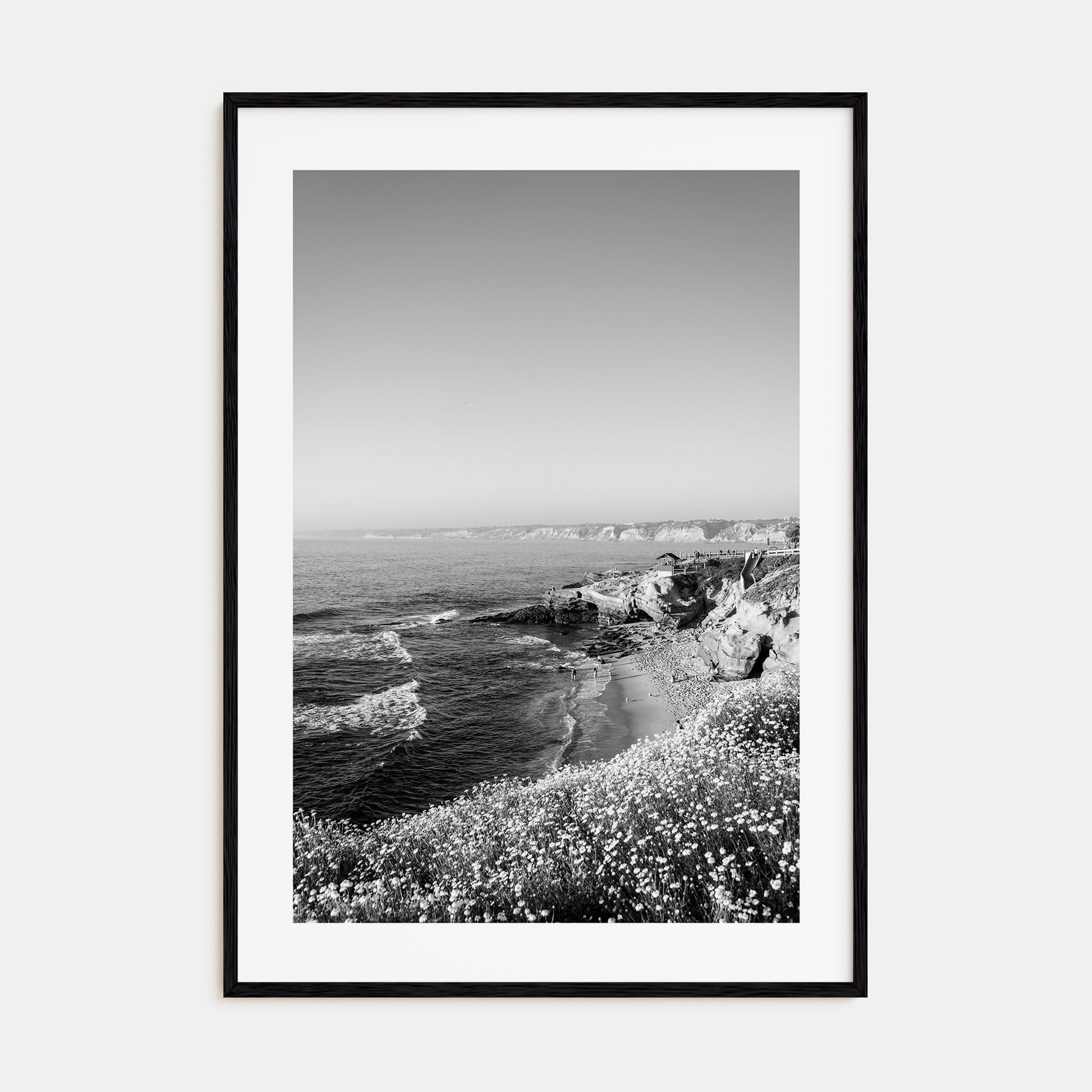 La Jolla Photo B&W No 2 Poster