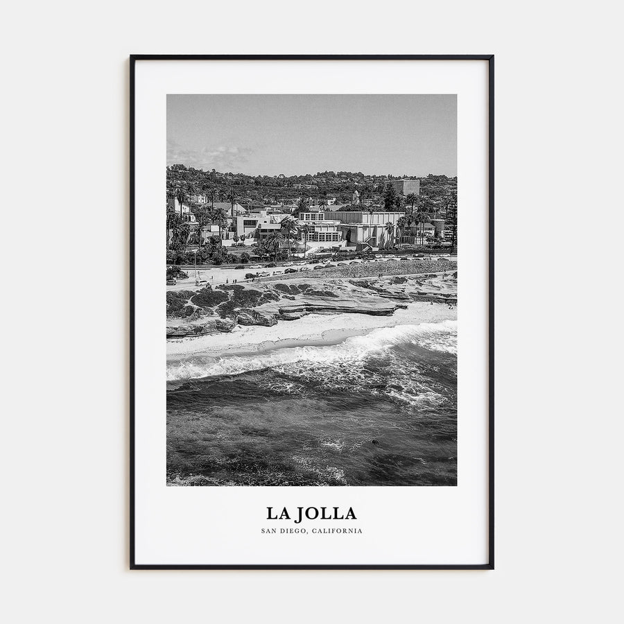 La Jolla Portrait B&W No 1 Poster