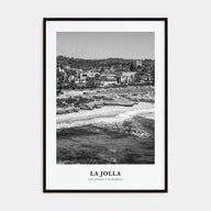 La Jolla Portrait B&W No 1 Poster