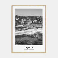 La Jolla Portrait B&W No 1 Poster