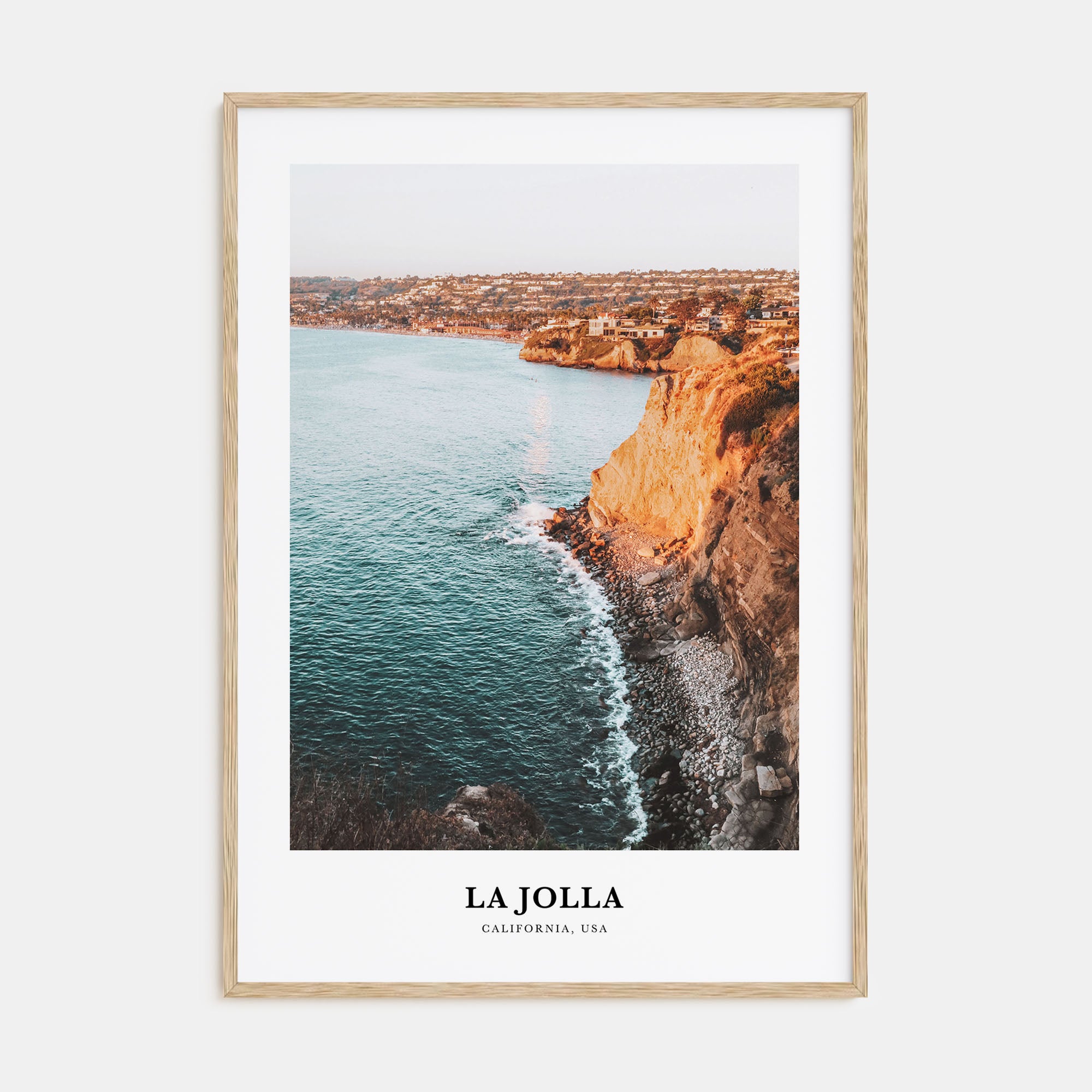 La Jolla Portrait Color No 1 Poster