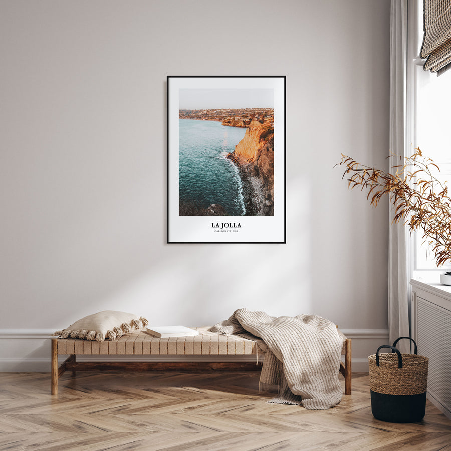 La Jolla Portrait Color No 1 Poster
