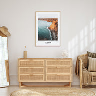 La Jolla Portrait Color No 1 Poster