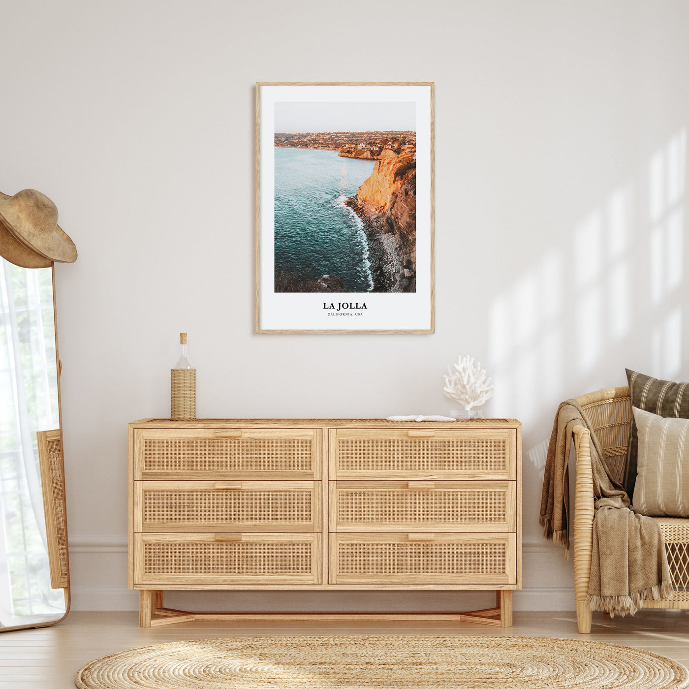 La Jolla Portrait Color No 1 Poster